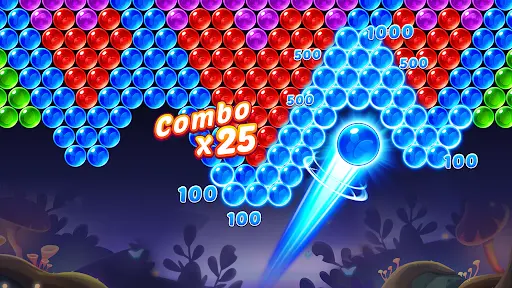 bubble shooter genies game play